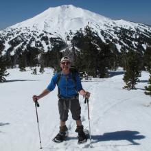 On Tumalo Mountain, plateau below final summit block