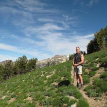 En route to Pyramid Mountain.