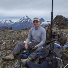 K7MAS operating position, summit, Three Brothers West