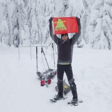Tim, KG7EJT after SOTA Activation of Amabilis Mountain