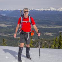 KG7EJT on Summit of Hicks Butte
