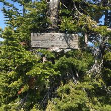 Old Mount Headley sign