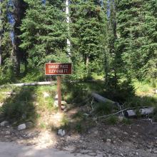 Savage Pass the Savage Ridge Trailhead