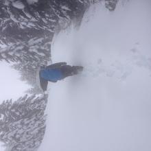 K7ATN breaking the snow