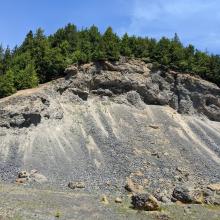 quarry wall, no less daunting