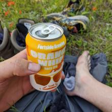 a cold and refreshing reward