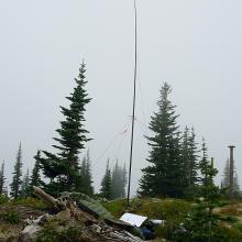 cloudy peak looking north