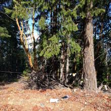 The down-home operating position -- on the ground!