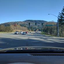 Turnoff for N Bank Chetco