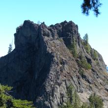 The eastern spire - true summit