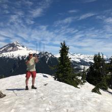 S2S contact with Church Mountain W7W/WH-135, KJ7RTO