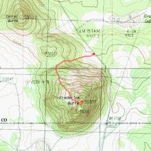 Good route to summit...