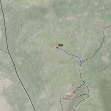 Basic trail route map