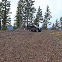 Summit of 2580, nice and flat, plenty of room