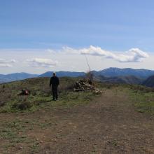 Main summit, looking toward South summit