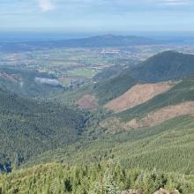 Gold Peak Looking West