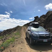 Last half mile to summit